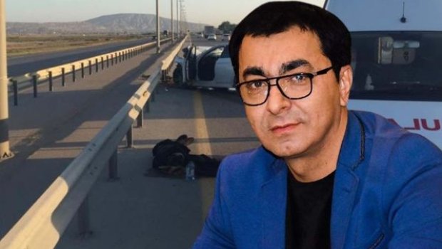 Müğənni Aslanın öldüyü yol qəzasından FOTOLAR
