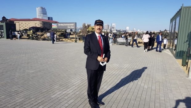 Türkiyə səfiri Hərbi Qənimətlər Parkında - FOTO