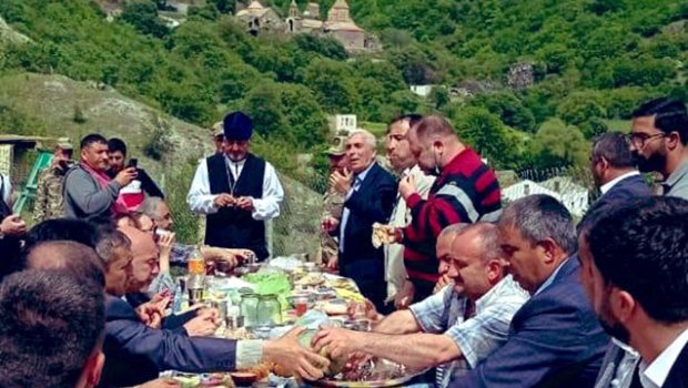 Udilər Pasxa bayramını Kəlbəcərdə qeyd etdilər - FOTO