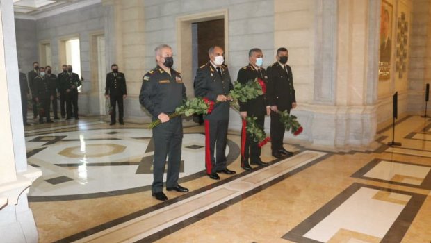 Hərbi Prokurorluq Heydər Əliyevin 98-ci ildönümü münasibəti ilə tədbir keçirdi - FOTO
