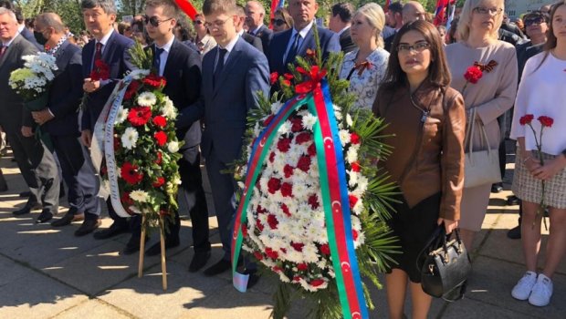 Azərbaycan səfirliyi Qələbə gününü qeyd edib - FOTO