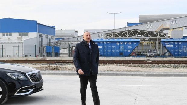 Prezident Ordubad Su Elektrik Stansiyasının tikintisi ilə tanış oldu