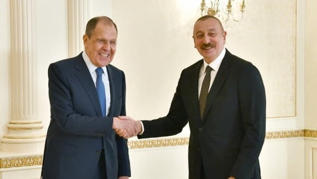 İlham Əliyev Lavrovu qəbul etdi - FOTO   