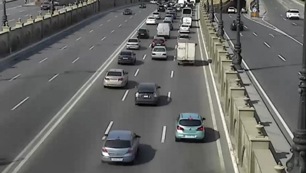 Bakının bu prospektində TIXAC var – Qəza olub