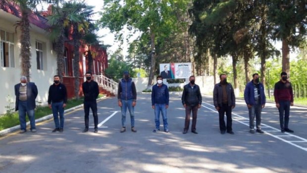 İşğaldan azad olunmuş ərazilərə keçmək istəyən 9 nəfər saxlanıldı