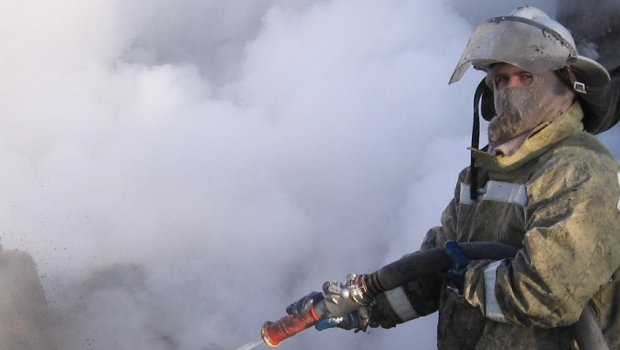 Goranboyda 40 ton ot bağlaması yandı