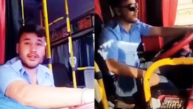 Bakıda “TikTok” videosu çəkən avtobus sürücüsü işdən çıxarıldı 
