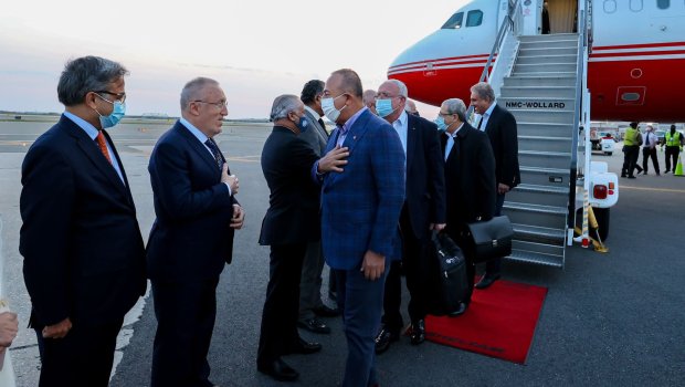 Mövlud Çavuşoğlu ABŞ-a getdi - FOTO