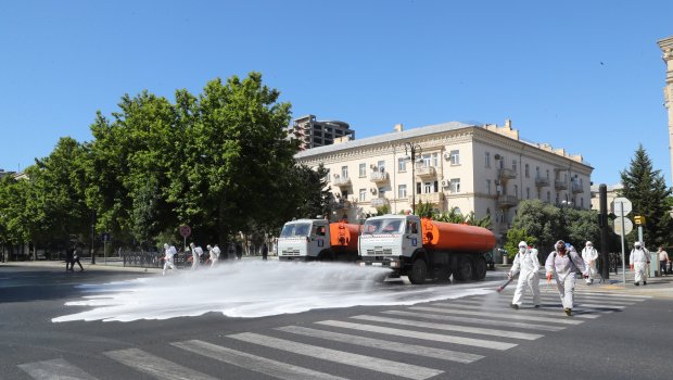 Bu gün Bakıda dezinfeksiya işləri aparılmayacaq
