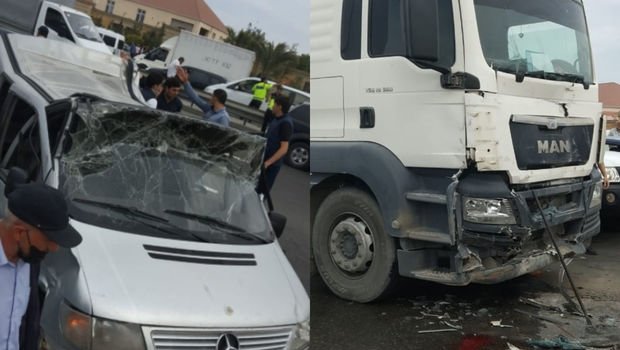 Aeroport yolunda 3 nəfərin öldüyü faciəvi qəzadan ANBAAN VİDEO