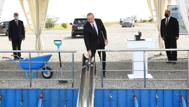 Ağdamda Sənaye Parkının təməli qoyuldu - FOTOLAR - YENİLƏNİB