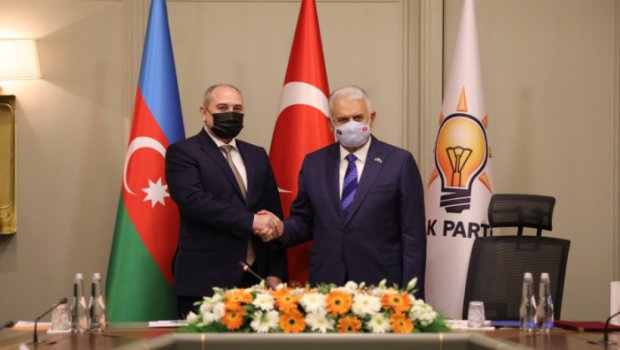 YAP Binəli Yıldırımla görüşdü - FOTO