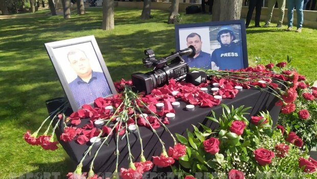 İlham Əliyev və Mehriban Əliyeva media nümayəndələrinin həlak olması ilə bağlı başsağlığı verib