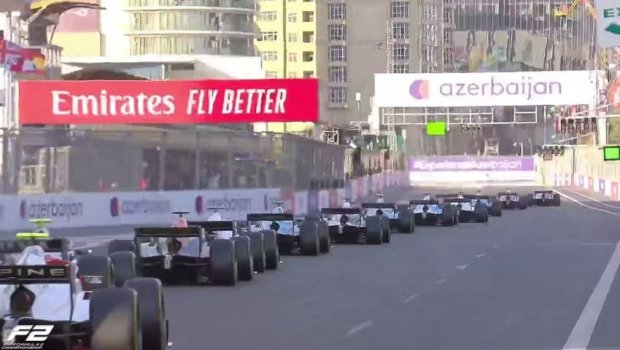 Jüri Vips “Formula 2”də ikinci sprint yürüşünün qalibi oldu