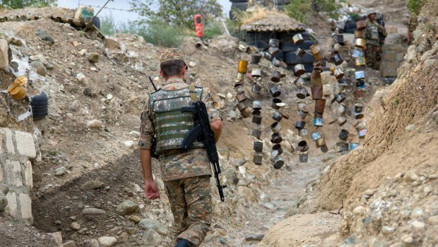 Geri qaytarılan erməni əsgər Xankəndidədir