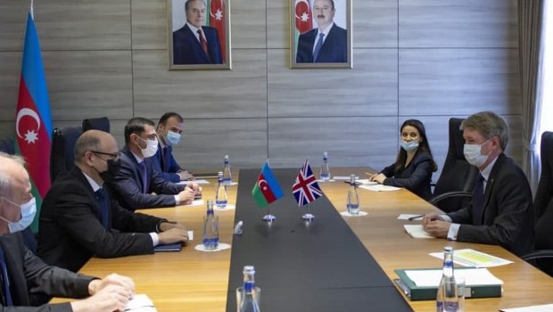 Britaniyanın Azərbaycanla energetika sahəsində əməkdaşlığı müzakirə edildi