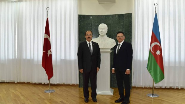 Mədət Quliyev Türkiyə səfirini qəbul etdi - FOTO