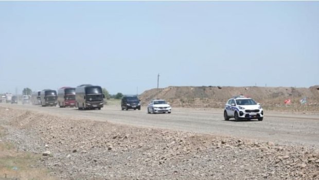 Xarici diplomatlar Hikmət Hacıyevlə Ağdama getdilər