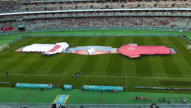 AVRO-2020: Türkiyə - Uels matçının açılış mərasimi keçirildi