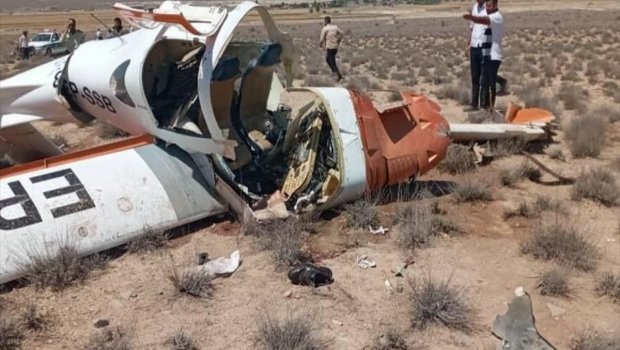 İranda təyyarə qəzaya düşdü – 2 ölü var - FOTO