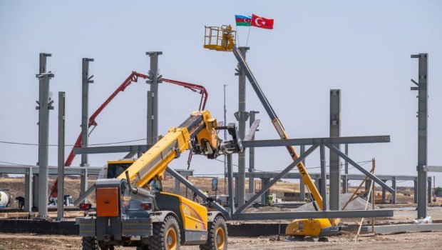 Yarım ildə Azərbaycanda tikilən YENİ AEROPORT – FOTO 