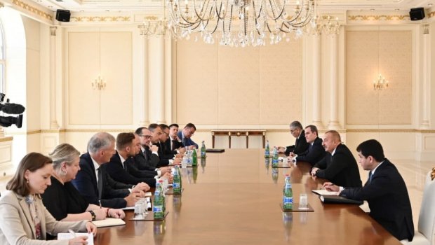 Prezident 3 ölkənin XİN rəhbərini qəbul etdi