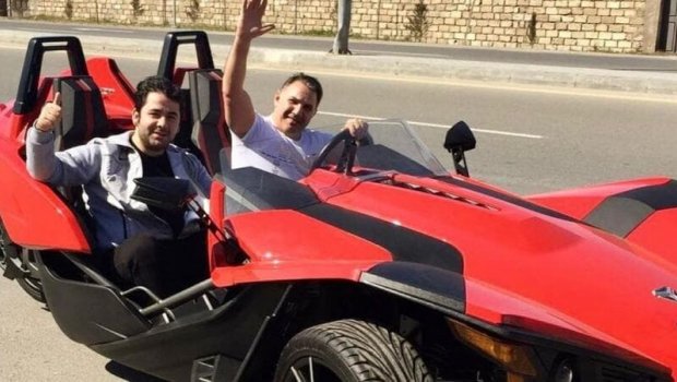 Bu da Ədalət Şükürovun 28 min dollarlıq motosikleti - FOTO 