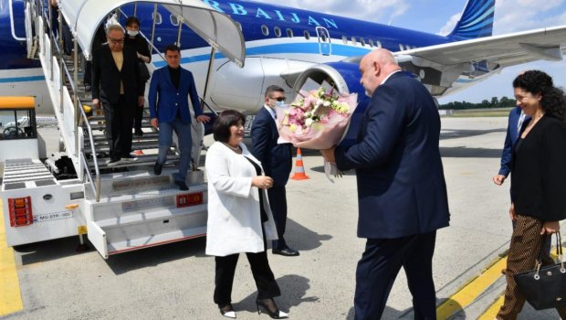 Sahibə Qafarovanın Macarıstana rəsmi səfəri başladı