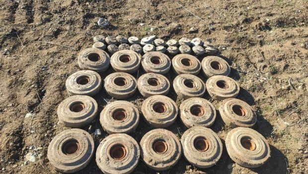 Füzuli-Zəngilan dəmiryolunda 1323 mina, 14 partlamamış hərbi sursat aşkarlandı