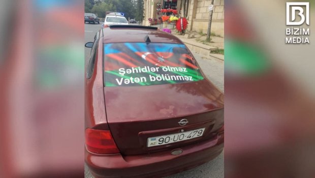 Maşınlara vurulan şəkillər MƏSULLİYƏT yaradırmı? – RƏSMİ CAVAB