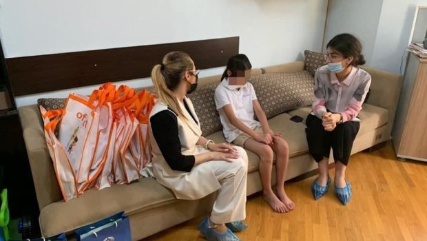 Ombudsman Aparatının əməkdaşları uşaq sığınacağına baş çəkdi - FOTO