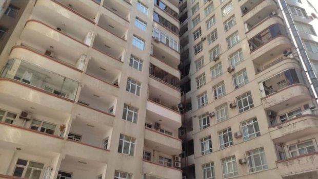 Bakıda 16 mərtəbəli binadakı yanğınla bağlı RƏSMİ AÇIQLAMA