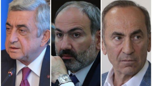 Nikol Paşinyan Robert Köçəryanı və Serj Sarkisyanı təbrik etdi