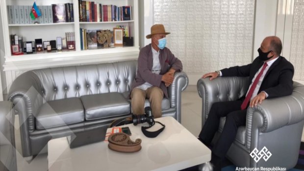 Mədəniyyət naziri Reza Deqati ilə görüşdü