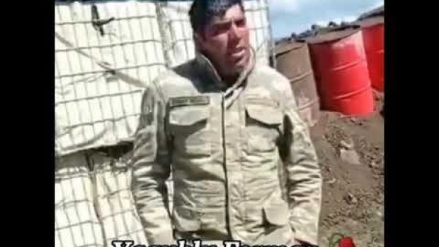 Kəlbəcərdə şəhid olan hərbçimizin VİDEOSU yayıldı