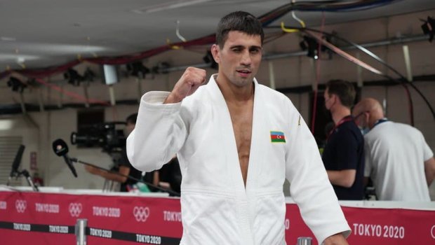 Tokio-2020: Rüstəm Orucov 1/4 finalda yaponiyalı idmançıya uduzdu