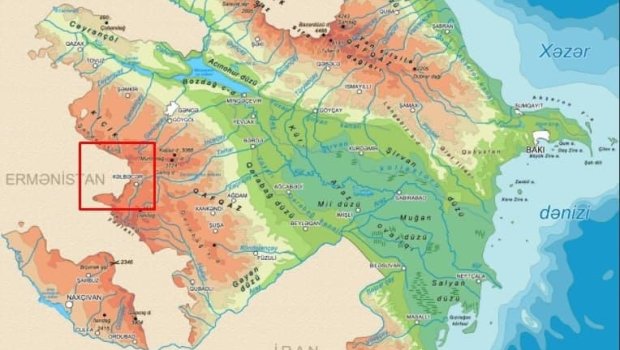 Azərbaycan-Ermənistan sərhədində döyüşlərin getdiyi ərazi