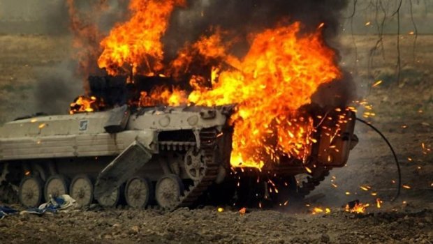 SON DƏQİQƏ: Ermənistan ordusunun tankı partladıldı