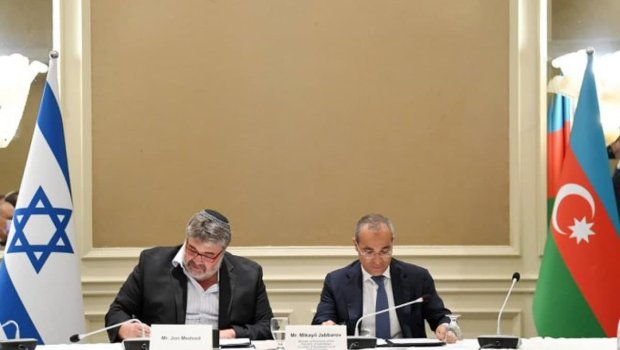 İsraillə Azərbaycan arasında TARİXİ ANLAŞMA - FOTO