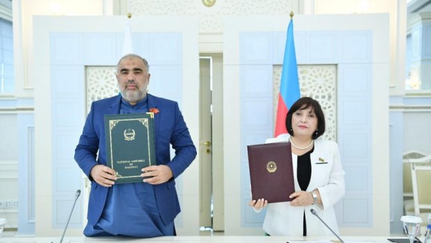 Azərbaycan və Pakistan parlamentləri arasında Anlaşma Memorandumu imzalandı