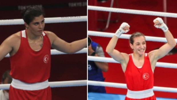 Tokio-2020: Tarixdə ilk dəfə türkiyəli qadın boksçular finala yüksəldi
