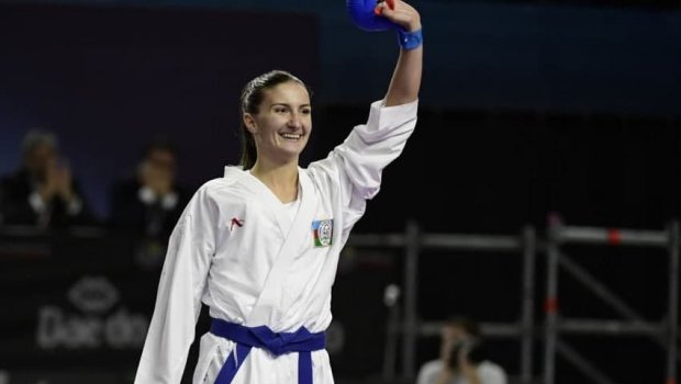 Azərbaycan karateçisi Tokioda ilk qələbəsini qazandı