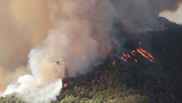 Türkiyədə daha güclü YANĞIN başladı