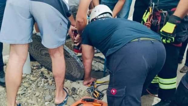 Quyuya düşən ata və oğul öldü