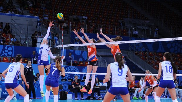 Avropa Çempionatı: Qadın voleybolçularımız Rusiya ilə qarşılaşıb