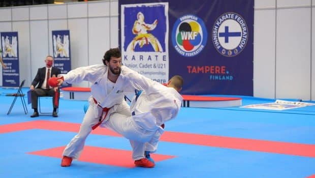 Əminağa Quliyev karate üzrə ikiqat Avropa çempionu oldu - FOTO