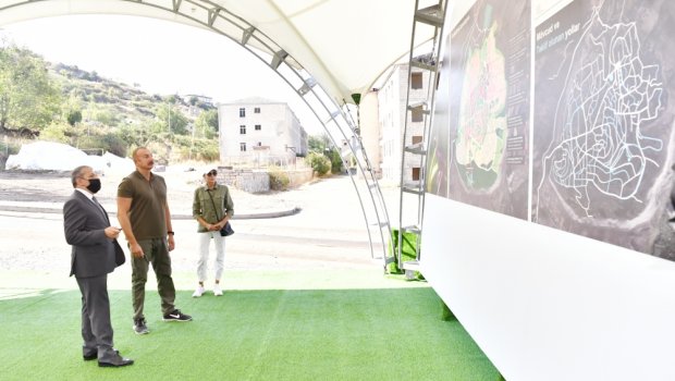 Şuşanın baş planının detalları – FOTO-VİDEO