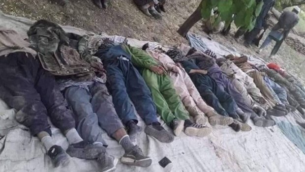Pəncşirdə öldürülən talibançıların FOTOLARI yayıldı
