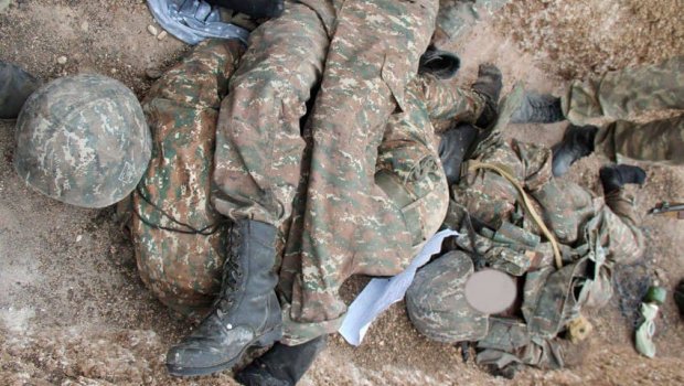 Cəbrayılda daha bir erməni hərbçisinin meyitinin qalıqları tapıldı    