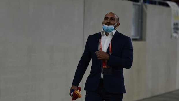 Azərbaycan-Lüksemburq matçında ermənilər təxribata əl atdı - FOTO